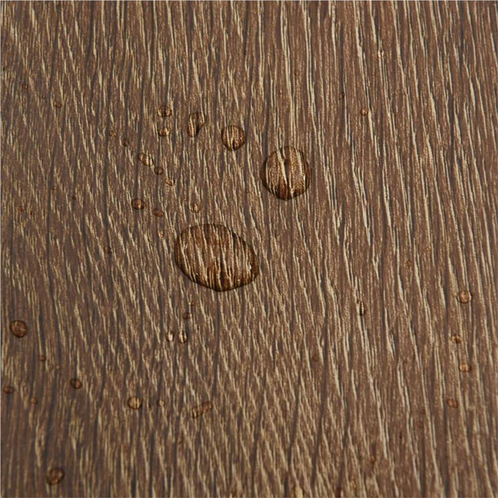330150 Self-adhesive Flooring Planks 20 pcs PVC 1,86 m² Brown