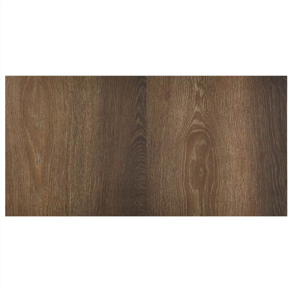330150 Self-adhesive Flooring Planks 20 pcs PVC 1,86 m² Brown