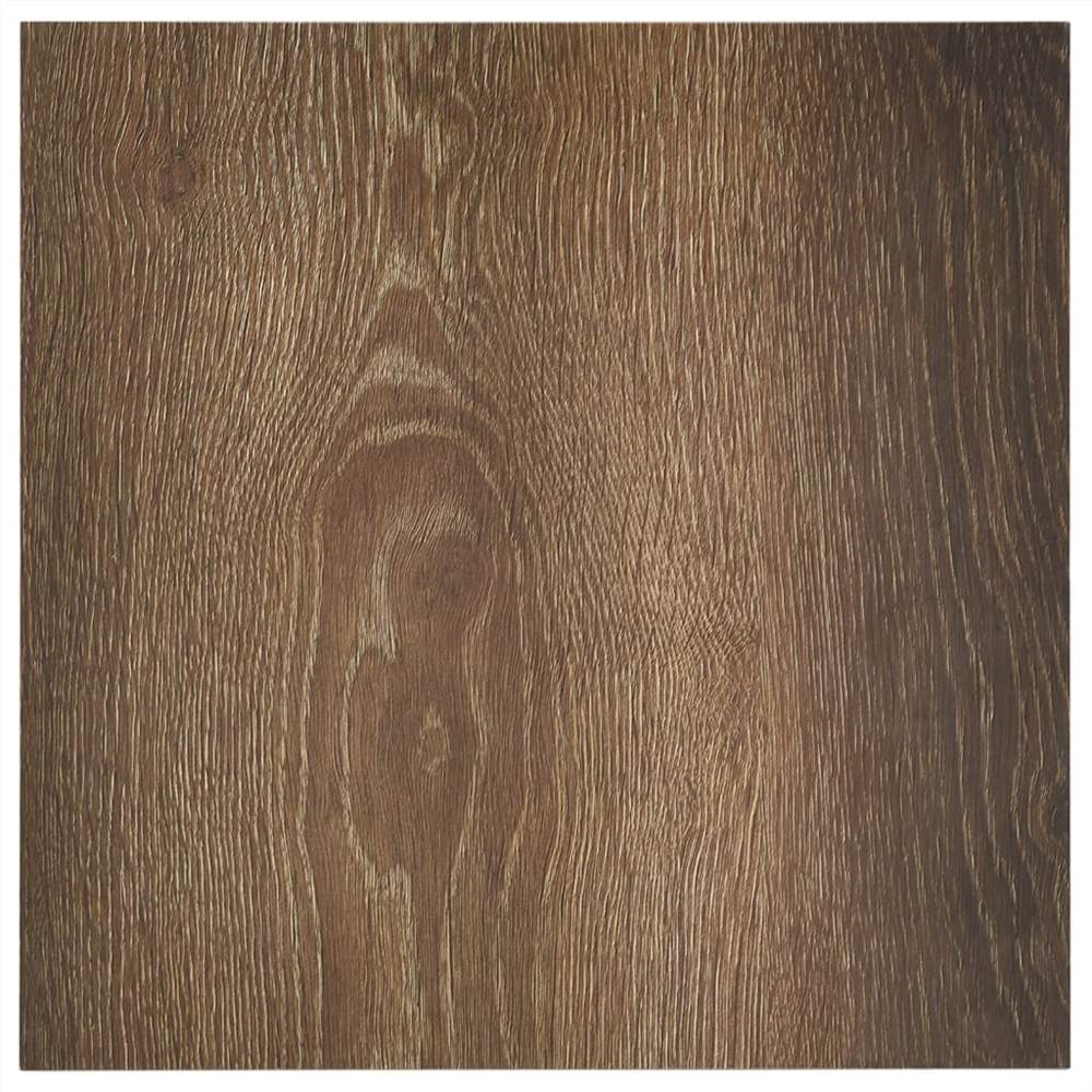 330150 Self-adhesive Flooring Planks 20 pcs PVC 1,86 m² Brown