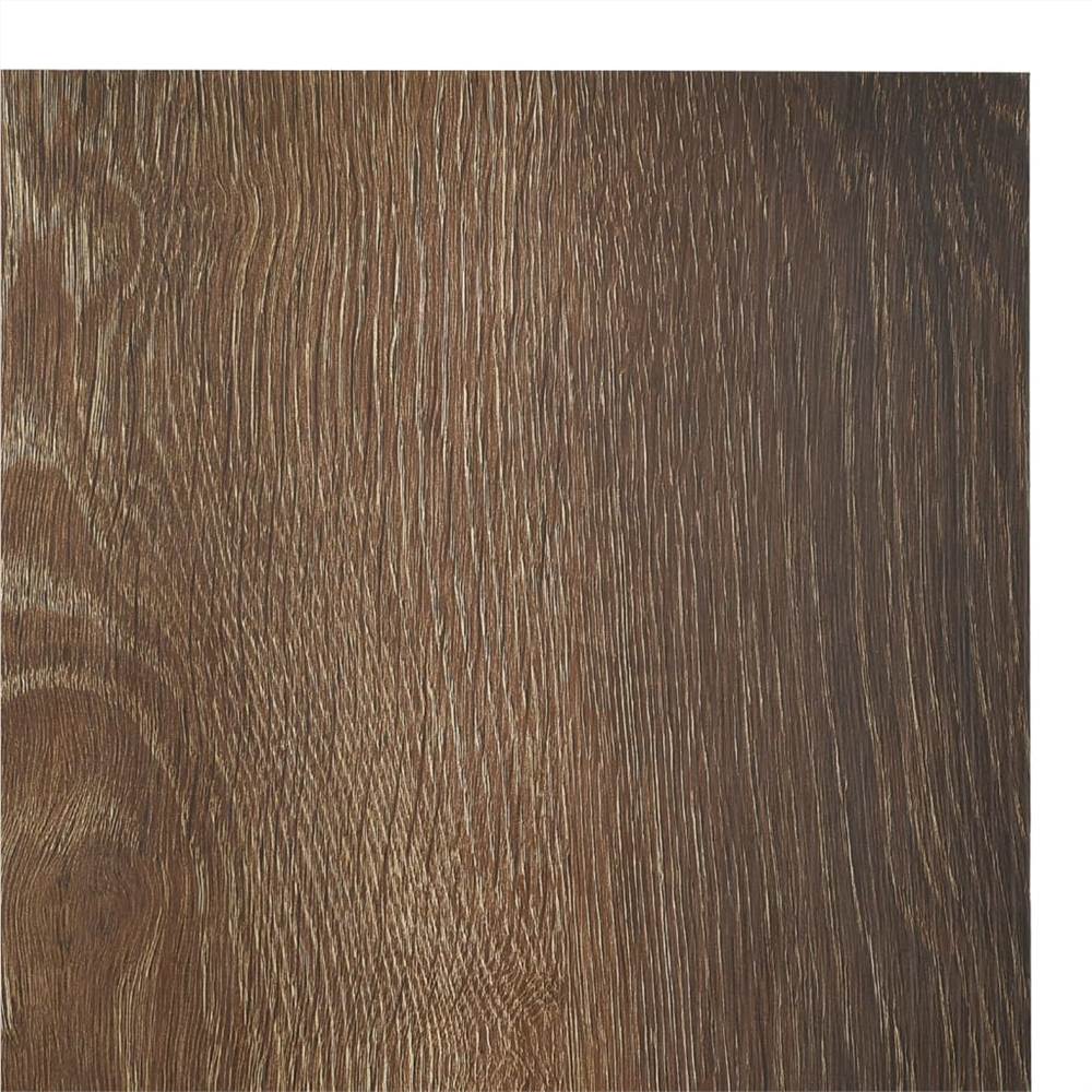 330150 Self-adhesive Flooring Planks 20 pcs PVC 1,86 m² Brown