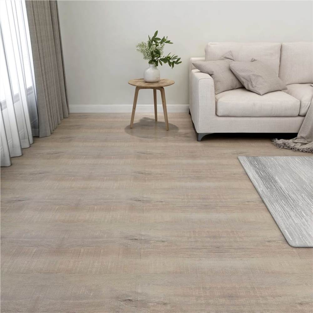 

330158 Self-adhesive Flooring Planks 20 pcs PVC 1,86 m² Taupe