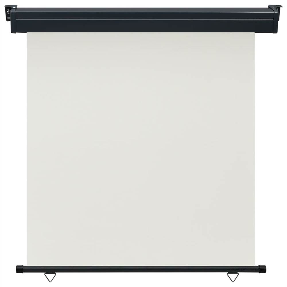 Balcony Side Awning 170x250 cm Cream