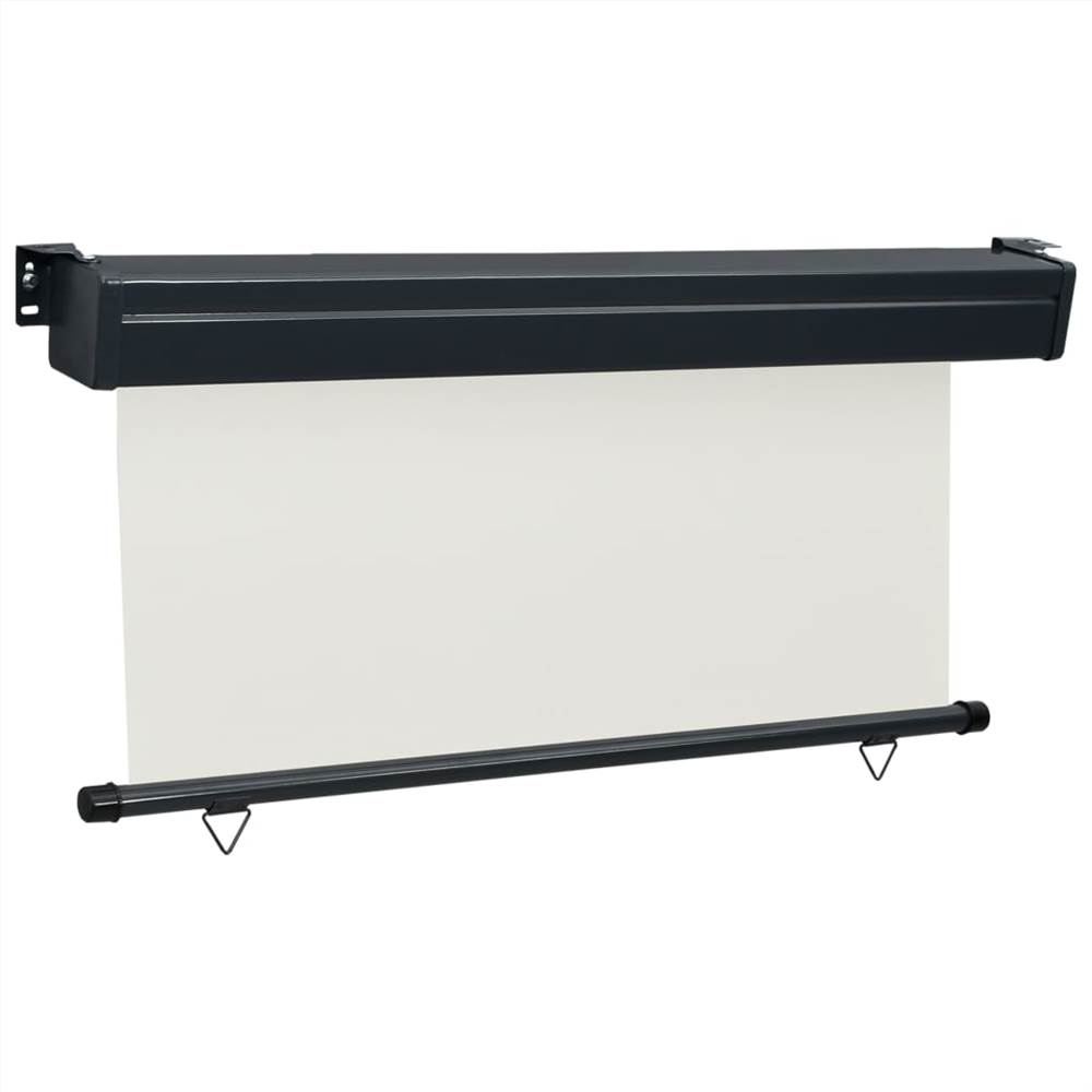 Balcony Side Awning 170x250 cm Cream