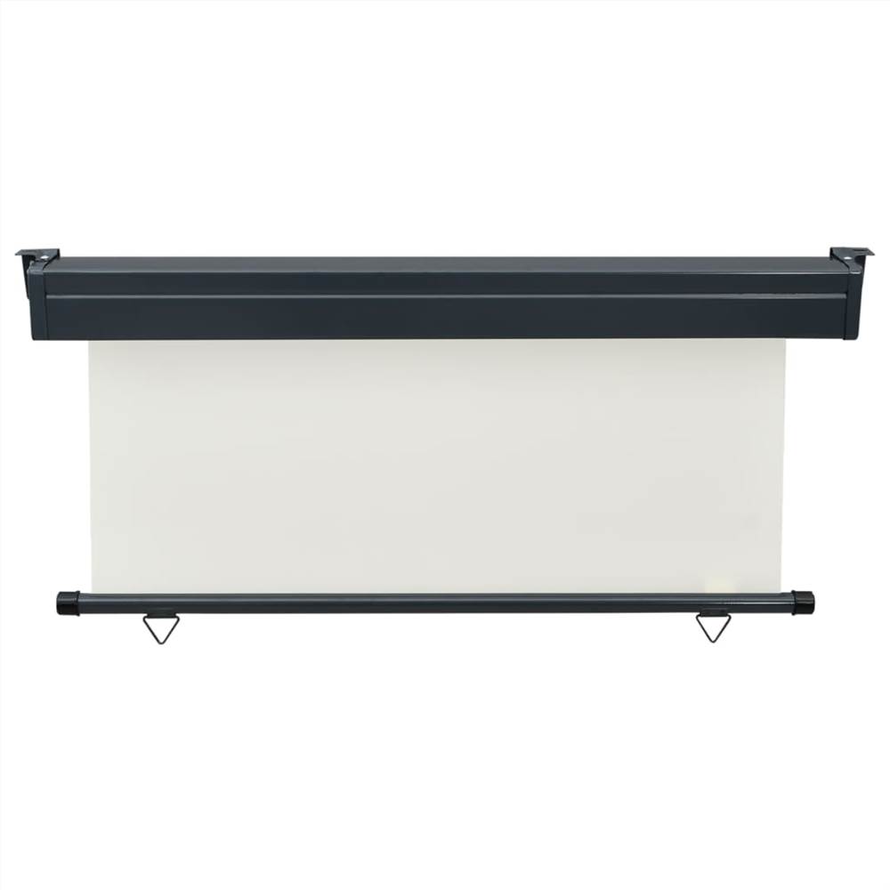 Balcony Side Awning 170x250 cm Cream