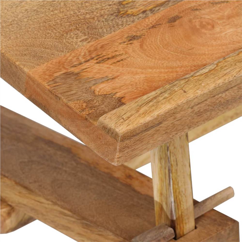 Drafting Table Solid Mango Wood 116x50x76 cm