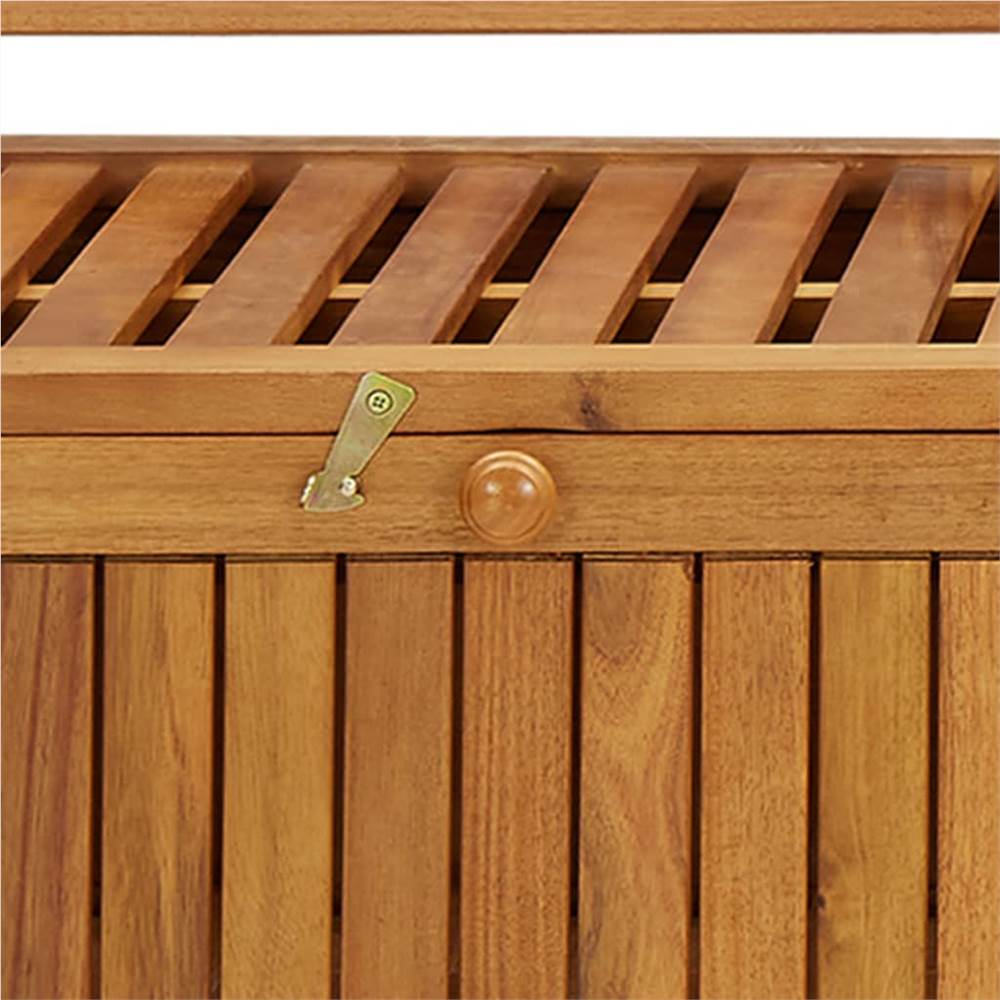 Garden Storage Bench 170 cm Solid Acacia Wood