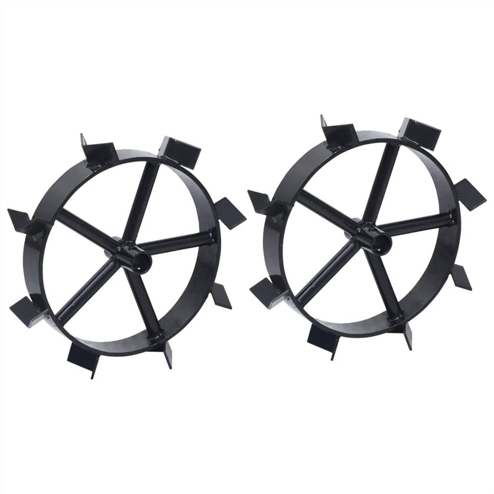 Metal Wheels for 6.5 HP Petrol Tiller 2 pcs