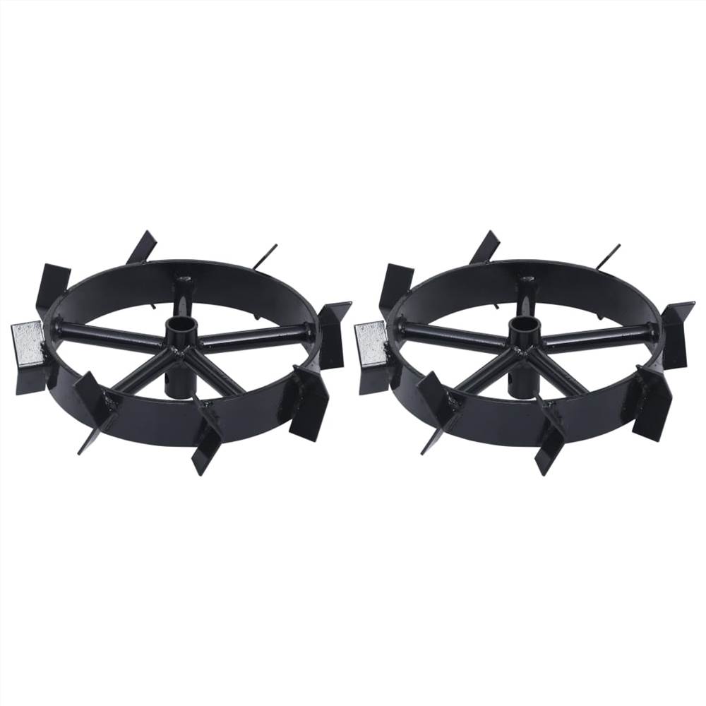 Metal Wheels for 6.5 HP Petrol Tiller 2 pcs