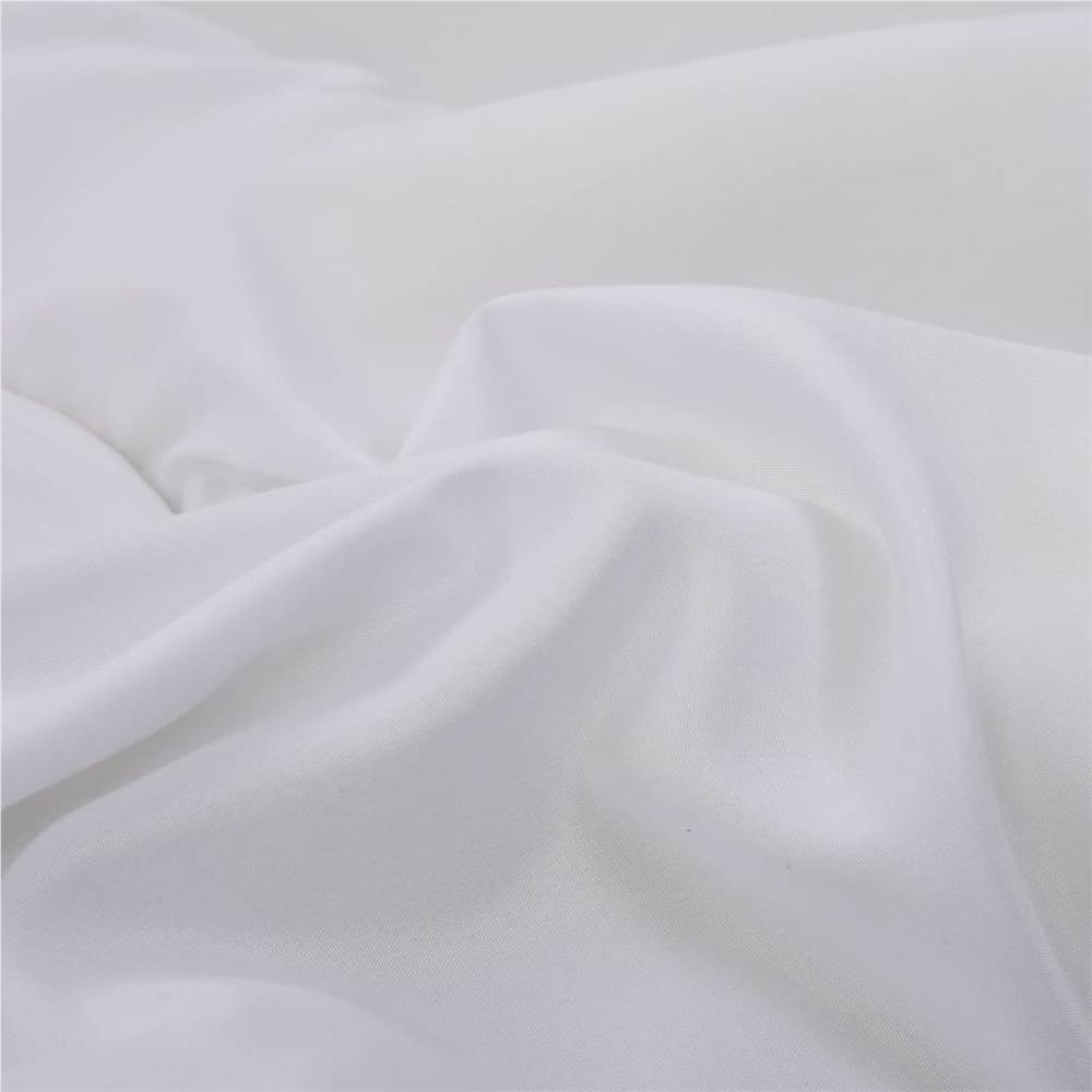 2 Piece Kids Summer Duvet Set White 120x150 cm/40x60 cm