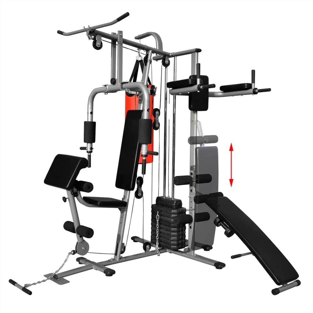 Multi-functional Home Gym with 1 Boxing Bag 65 kg