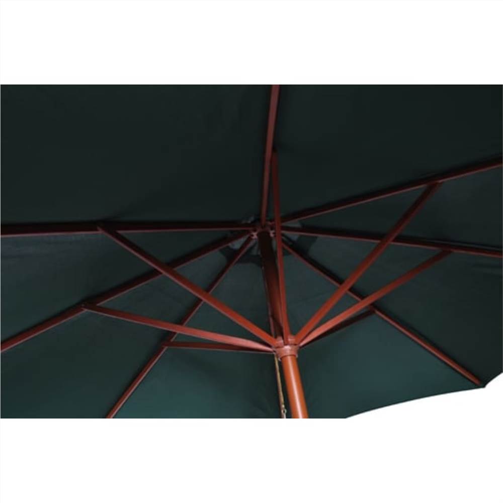 Parasol Green 258 cm.