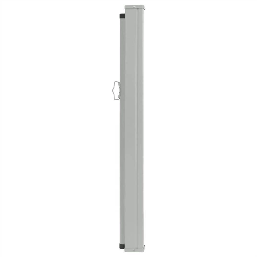Patio Retractable Side Awning 170x300 cm Black