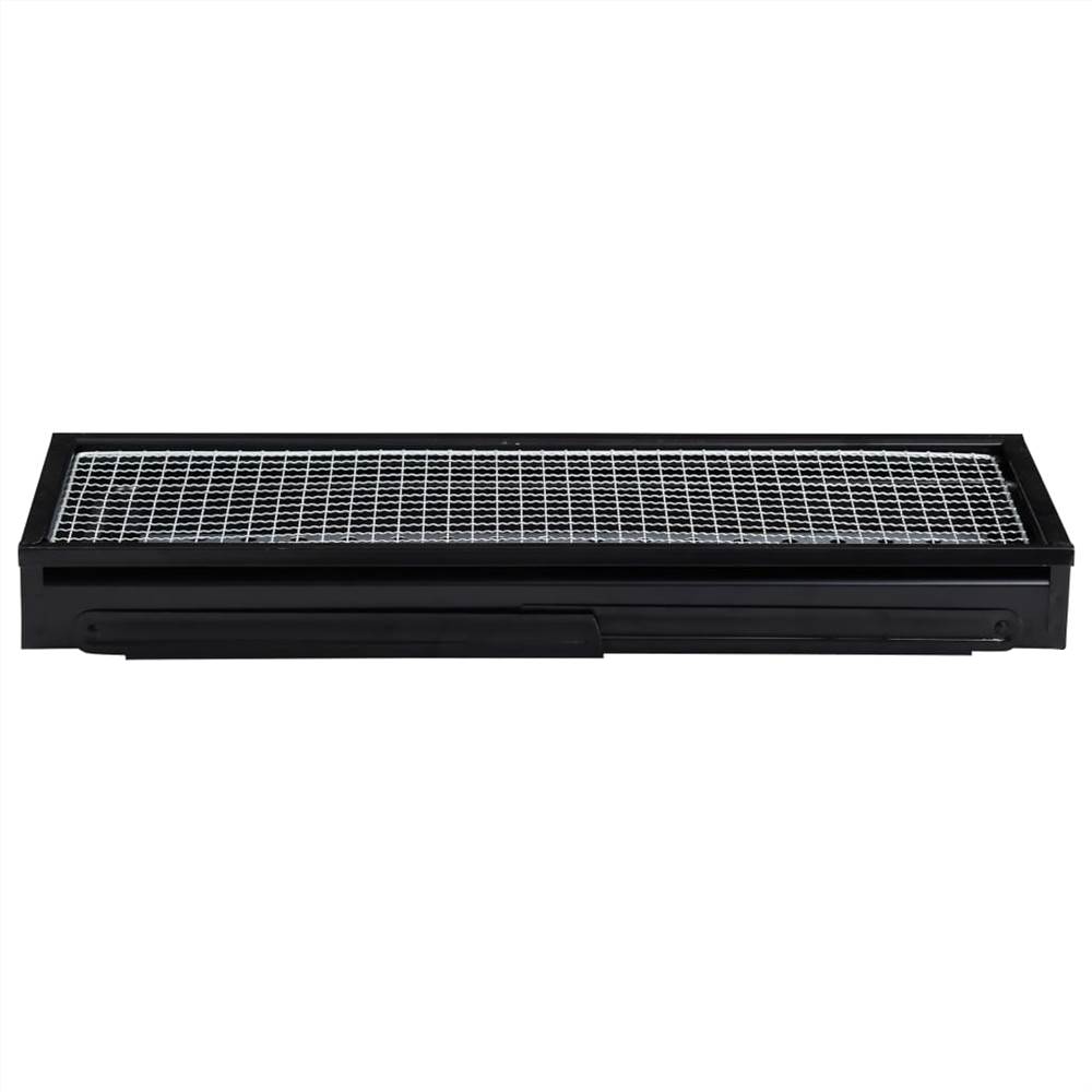Portable Camping BBQ Grill Steel 60x22,5x33 cm