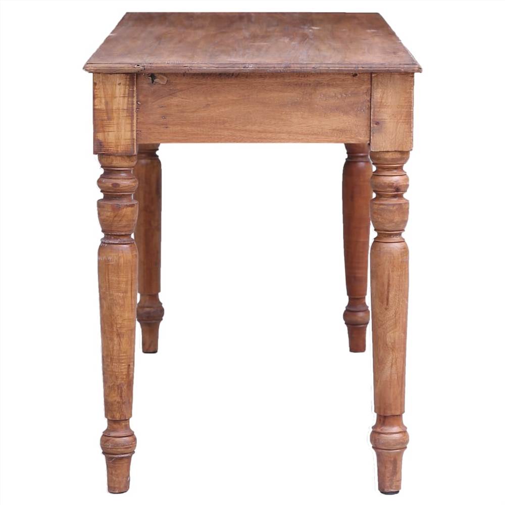 Desk with Drawers 117x57x75 cm Solid Reclaimed Wood