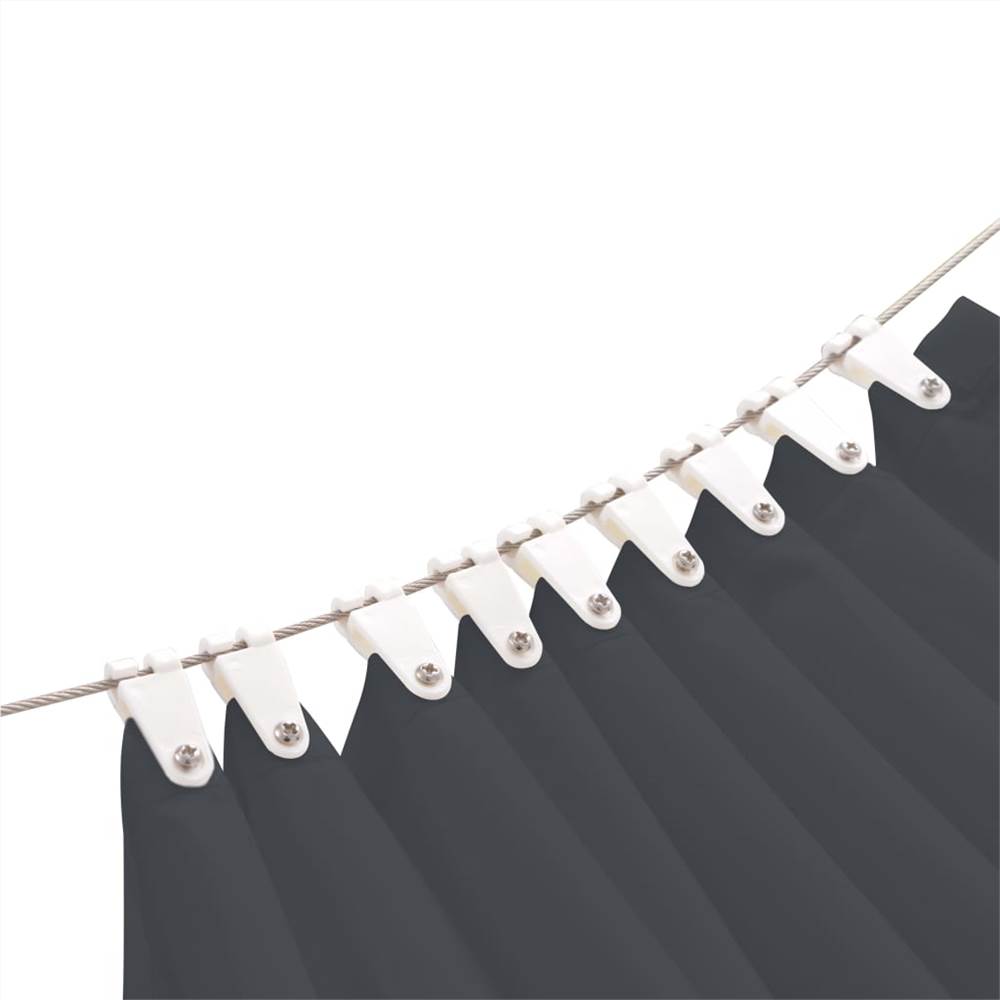 Patio Awning Oxford Fabric 140x420 cm Grey