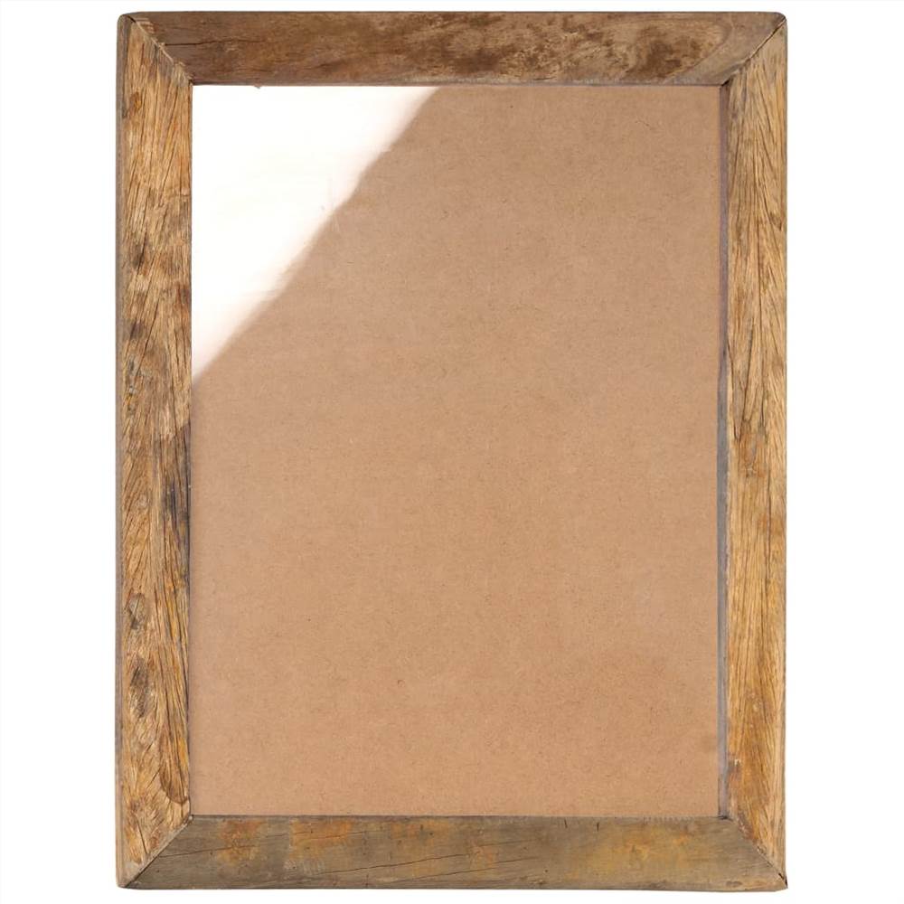 Photo Frames 2 pcs 50x60 cm Solid Reclaimed Wood and Glass
