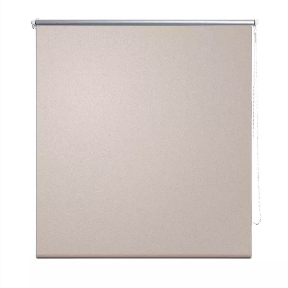 Roller Blind Blackout 80 x 175 cm Beige