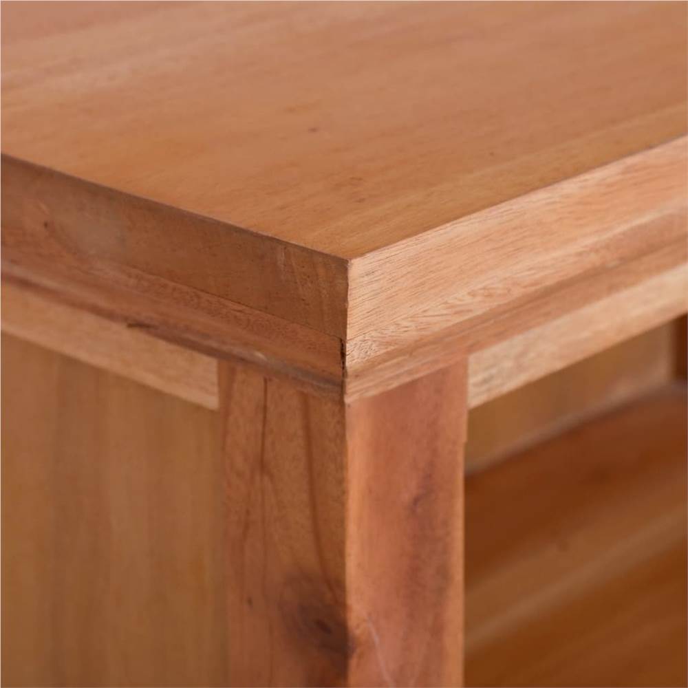 Side Cabinet 60x30x75 cm Solid Mahogany Wood