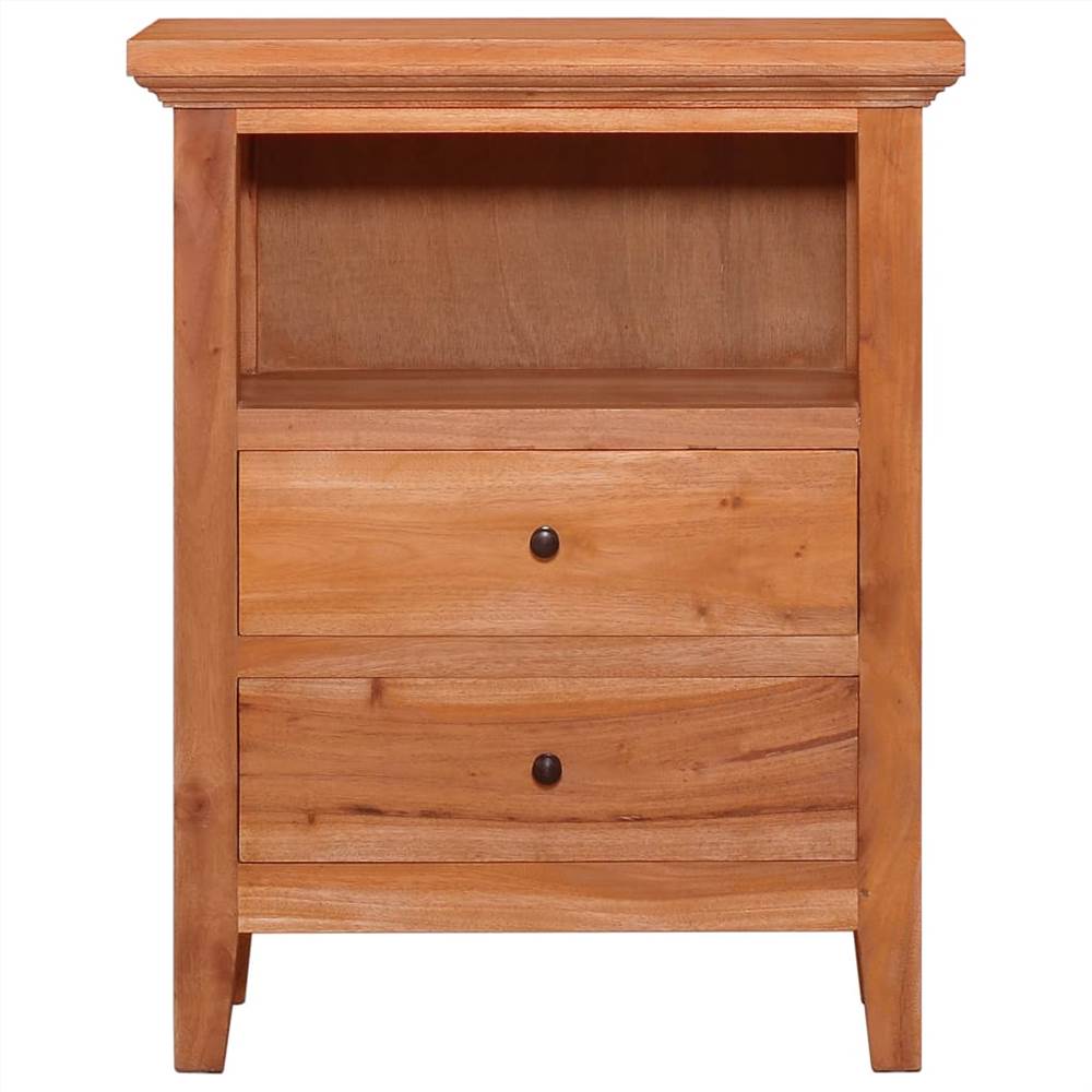 Side Cabinet 60x30x75 cm Solid Mahogany Wood