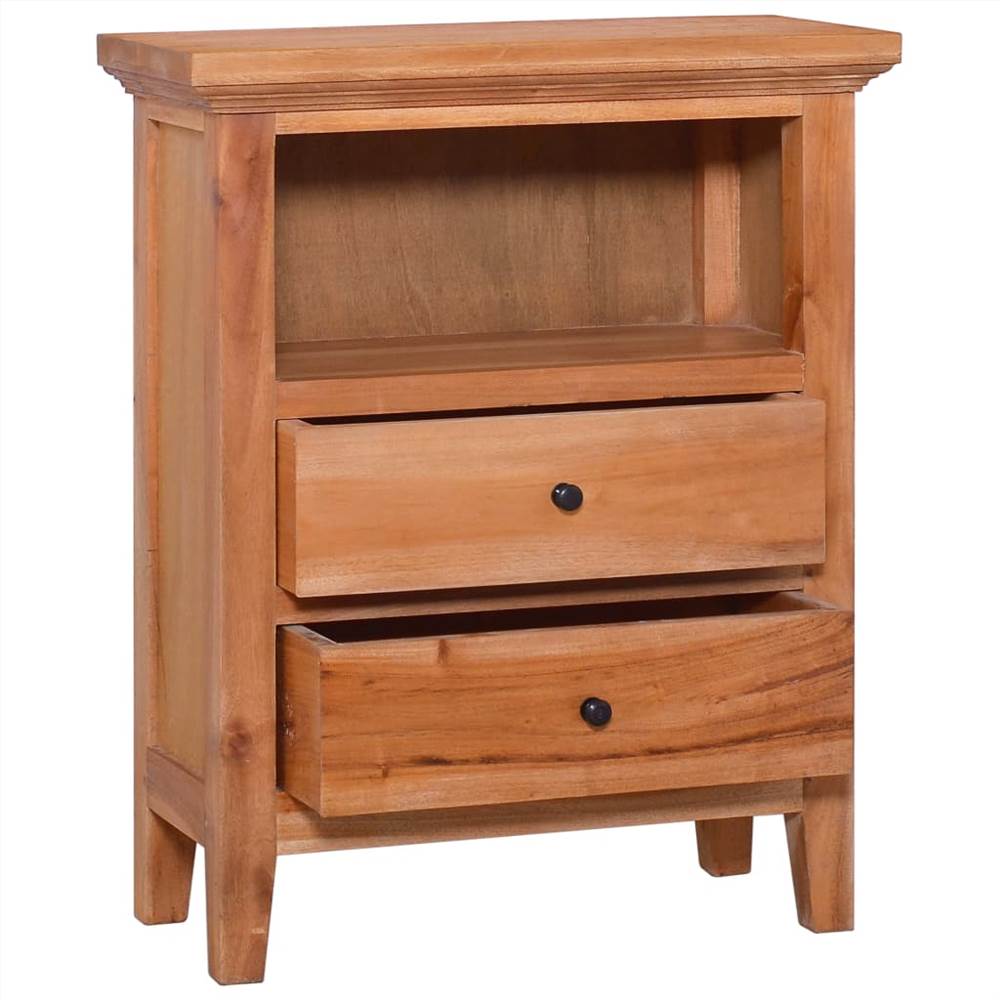 Side Cabinet 60x30x75 cm Solid Mahogany Wood