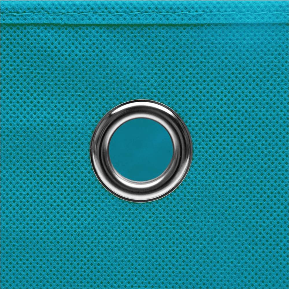 Storage Boxes with Lids 4s pcs Baby Blue 32x32x32 cm Fabric