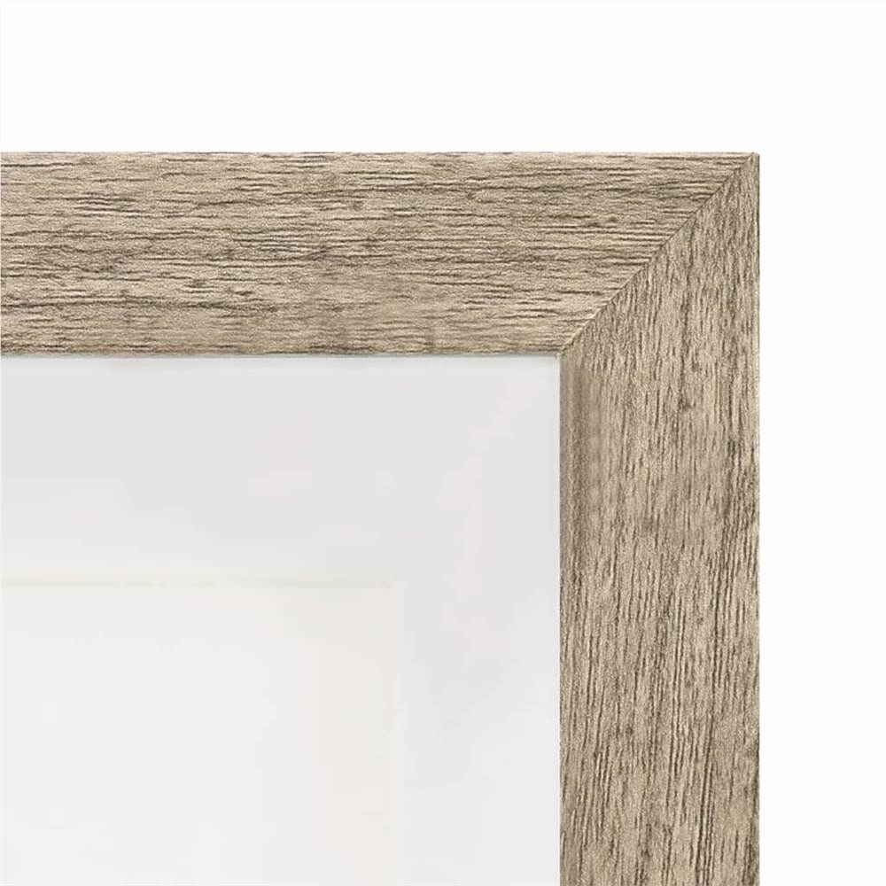 3D Box Photo Frames 5 pcs Dark Wood 20x25cm for 13x18cm Picture
