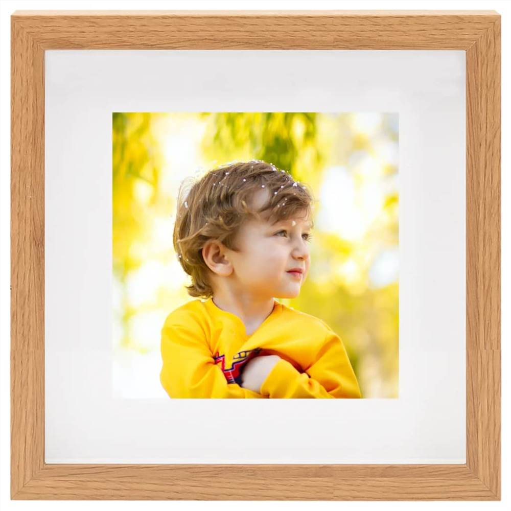 3D Box Photo Frames 5 pcs Oak 28x28 cm for 20x20 cm Picture