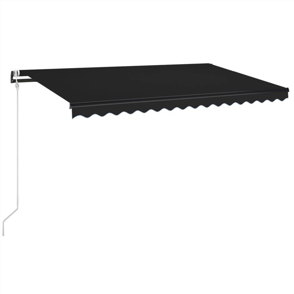 Automatic Retractable Awning 400x350 cm Anthracite