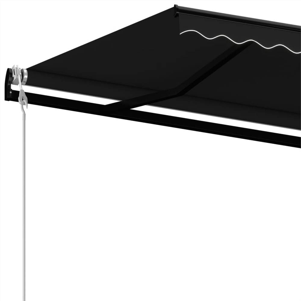 Automatic Retractable Awning 400x350 cm Anthracite