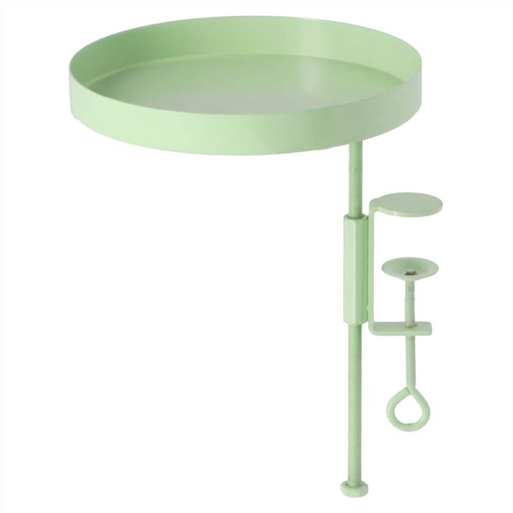 Esschert Design Plant Tray with Clamp Round Green M