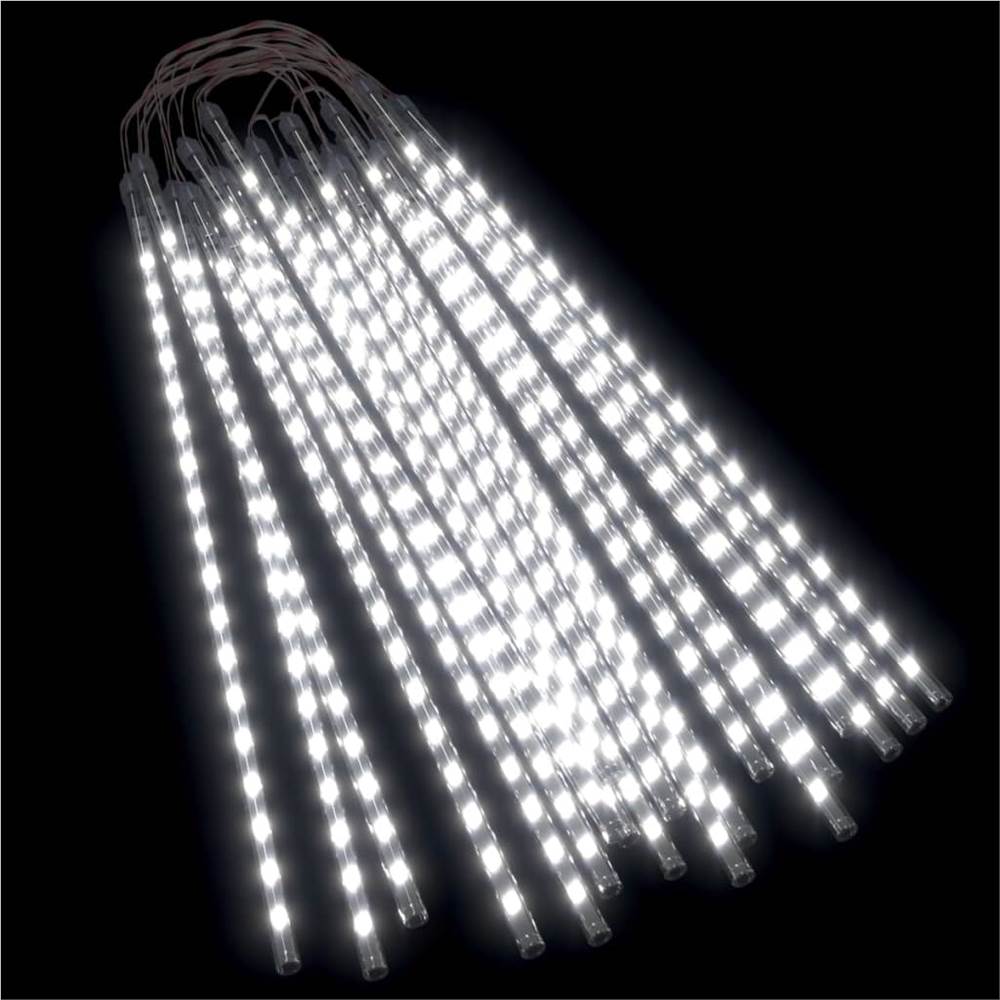 Meteor Lights 20 pcs 50 cm Cold White 720 LEDs Indoor Outdoor