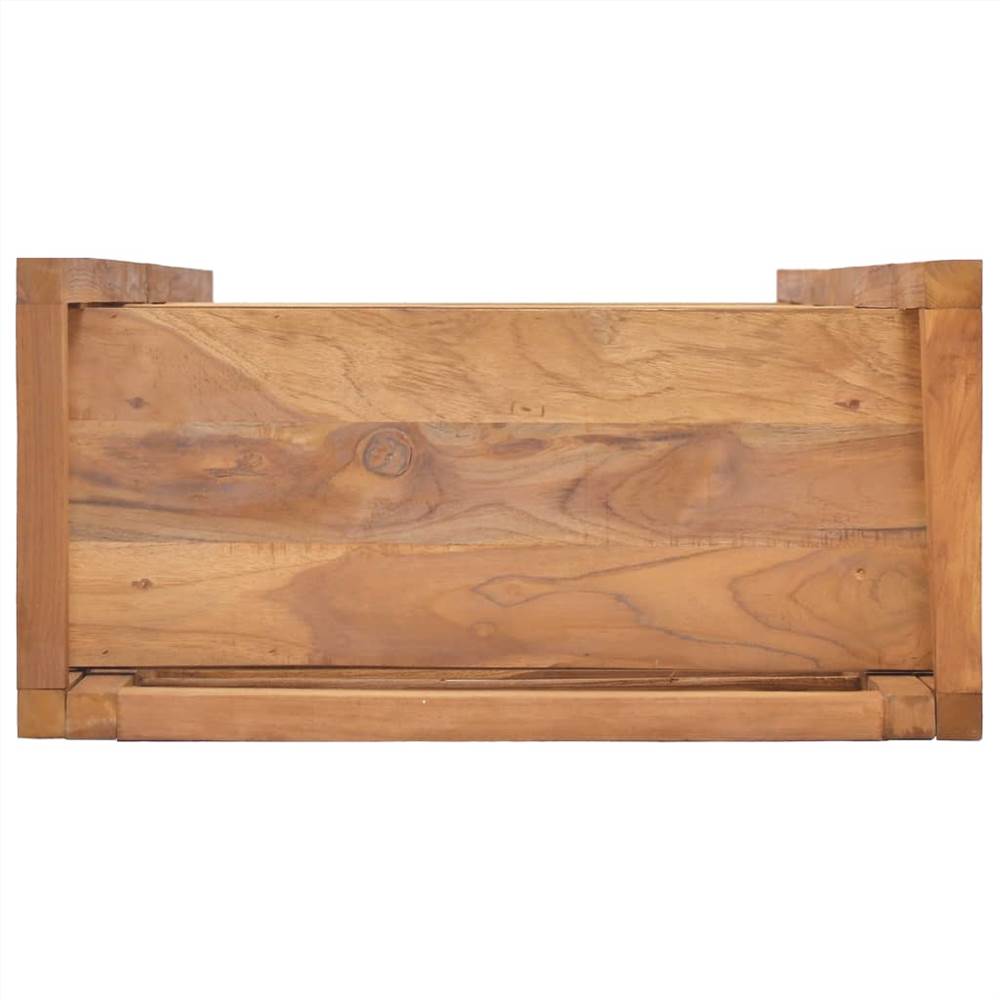 Shelving Unit 60x30x120 cm Solid Teak Wood