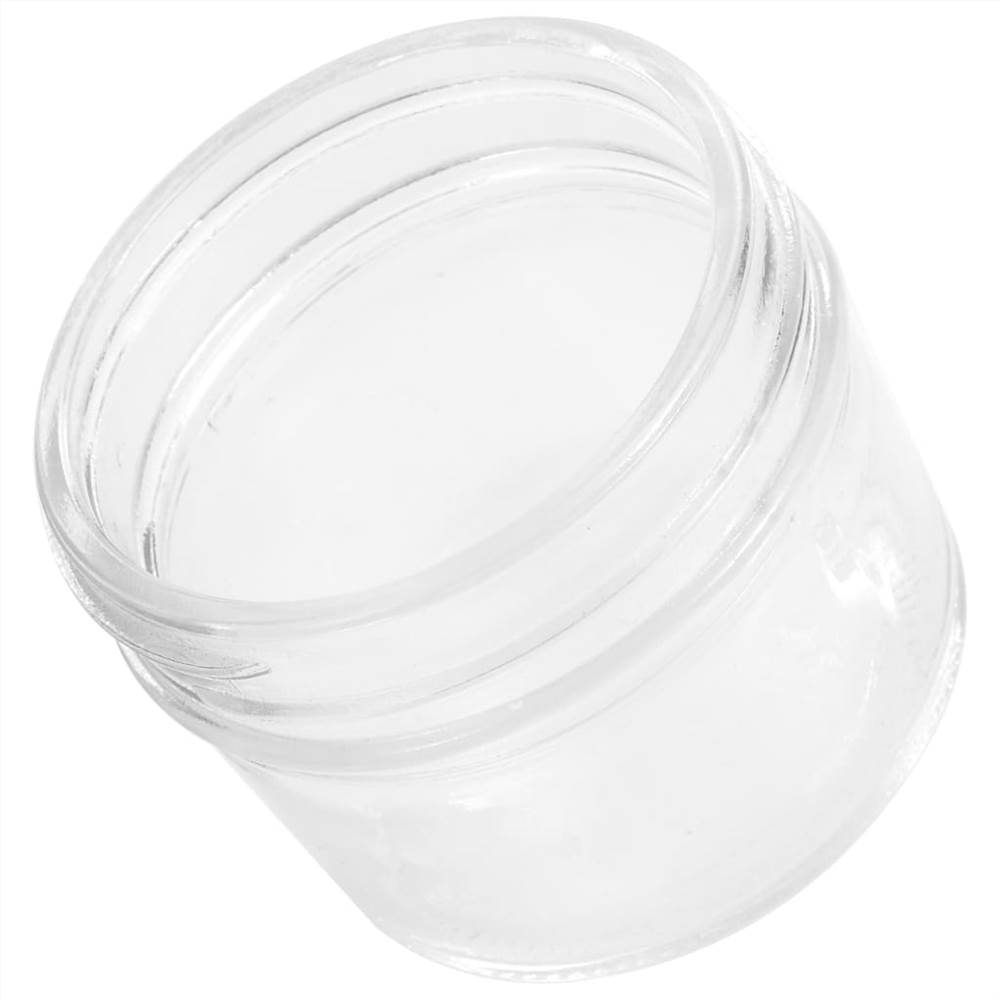 Glass Jam Jars with Gold Lids 24 pcs 110 ml