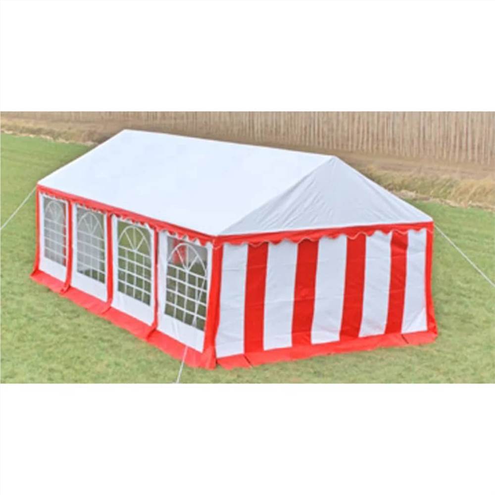 Party Tent 8 x 4 m Red
