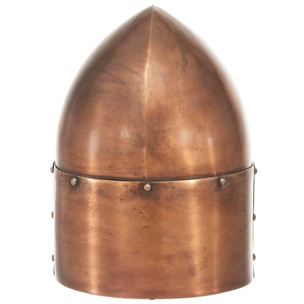 Medieval Knight Helmet Antique Replica LARP Copper Steel
