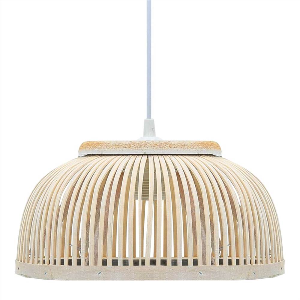 

Pendant Lamp Bamboo 40 W 34x14.5 cm Semicircle E27