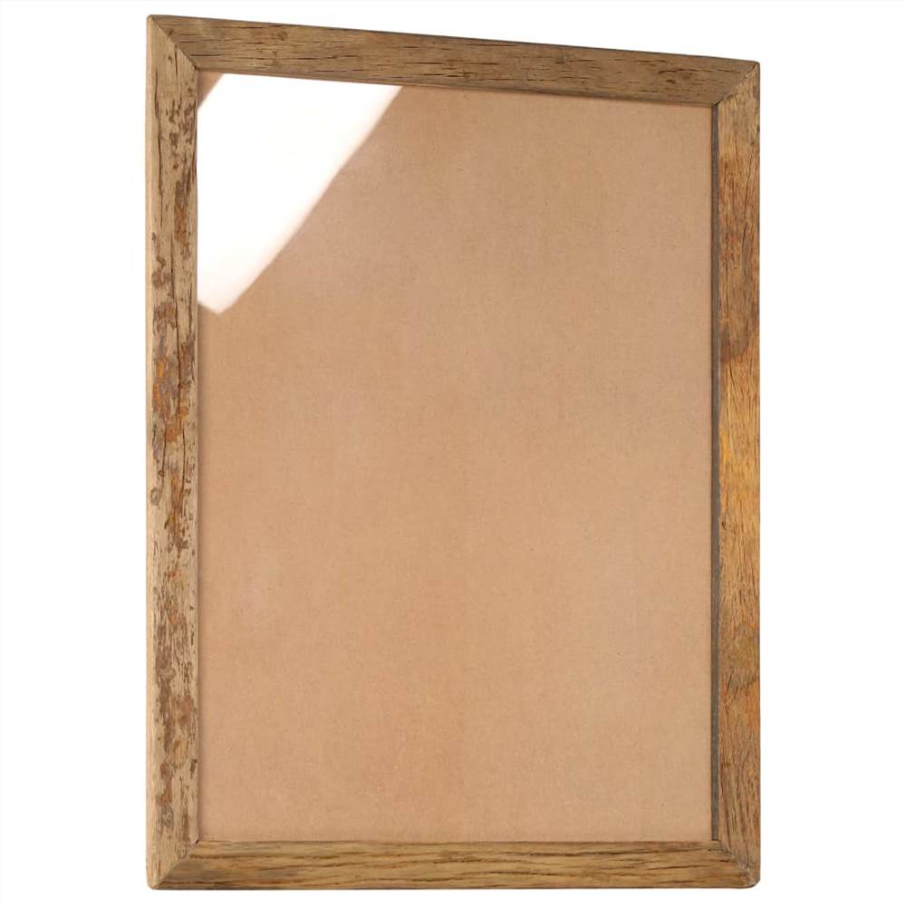 Photo Frames 2 pcs 90x70 cm Solid Reclaimed Wood and Glass