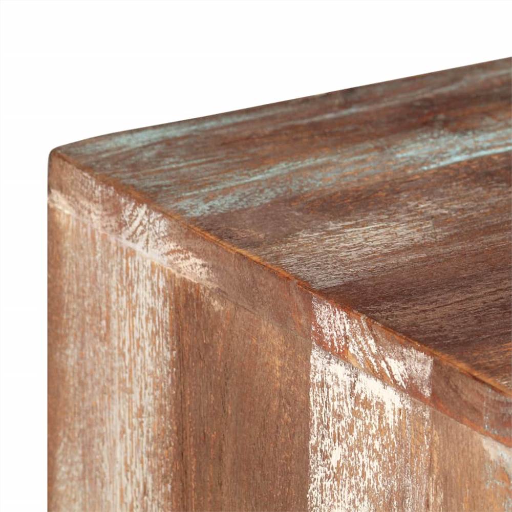 TV Cabinet Solid Acacia Wood Vintage 118x30x40 cm