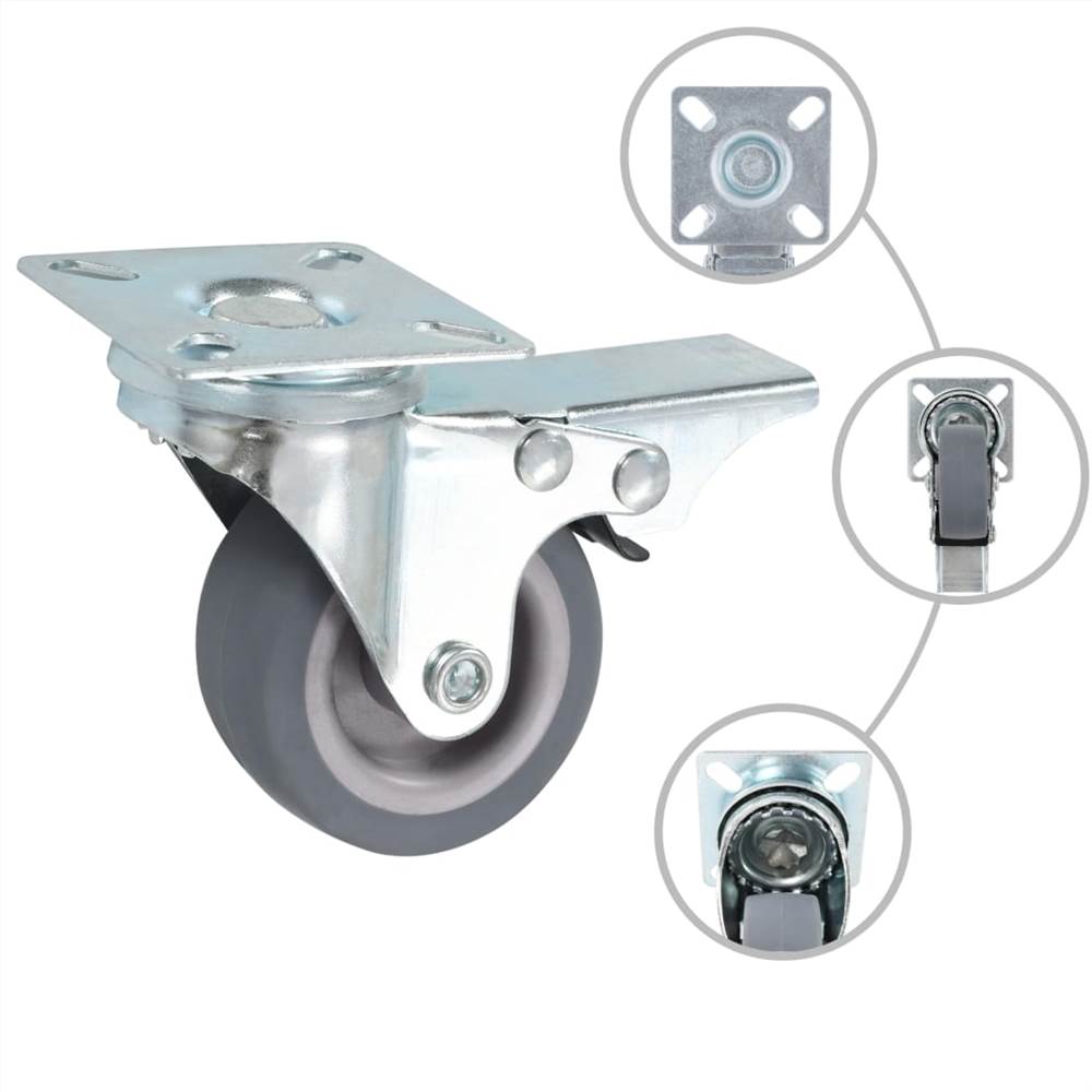32 pcs Swivel Casters 50 mm