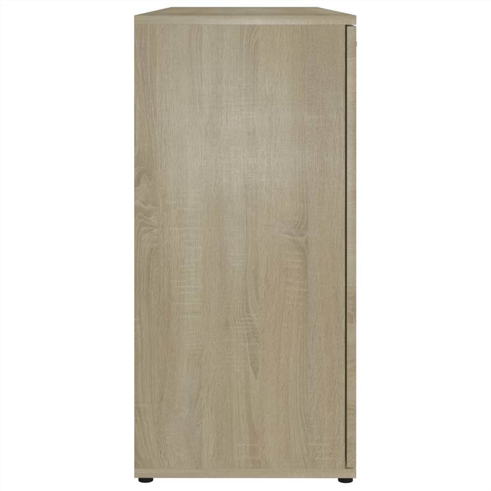 Sideboard Sonoma Oak 120x35,5x75 cm Chipboard