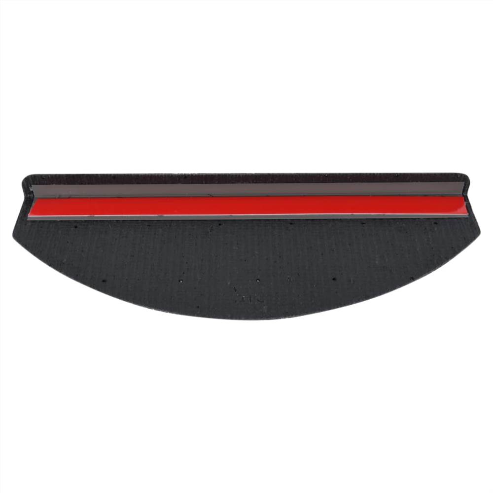 Outdoor Stair Mats 5 pcs 65x28 cm Anthracite Anti Slip