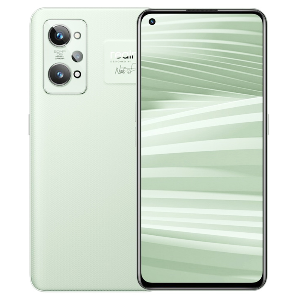 

Realme GT2 CN Version 5G Smartphone 6.62 Inch 120Hz AMOLED Screen Qualcomm Snapdragon 888 12GB RAM 256GB ROM Android 12 50MP Sony IMX766 Camera 5000mAh Battery 65W Flash Charge - Green