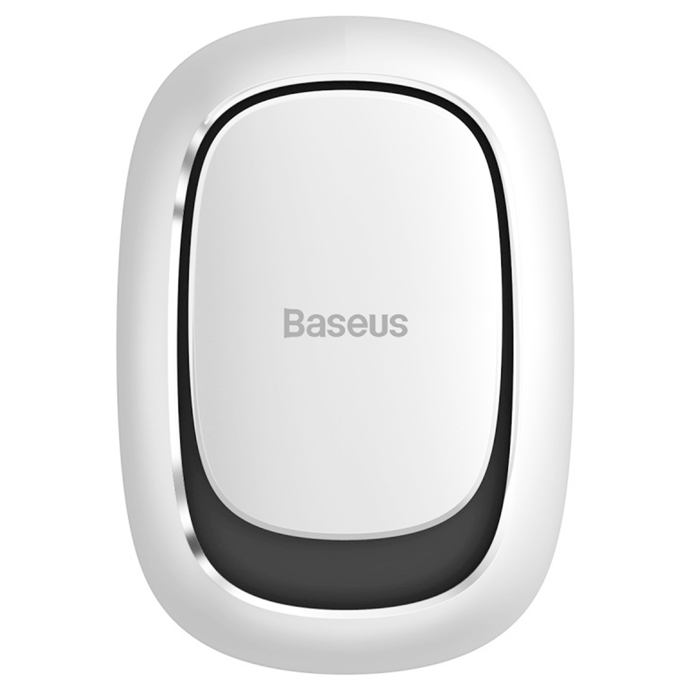 

Baseus Auto Fastener Clip Vehicle Hooks For Bag USB Cable Storage Organizer Key Hanger Accessories Metal Car Hooks 2PCS - Silver