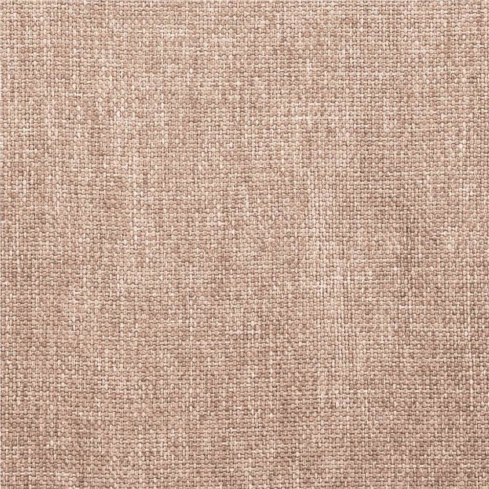 Dining Chairs 4 pcs Taupe Fabric