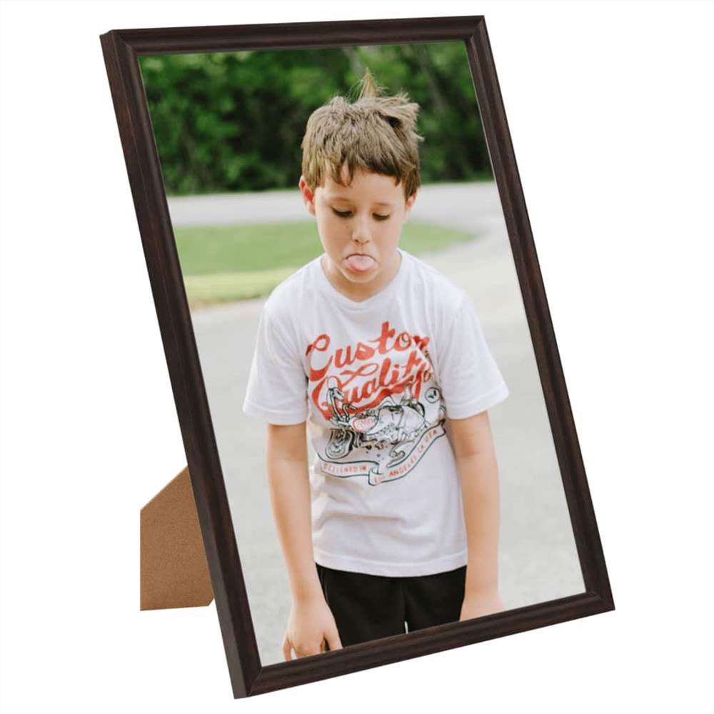 Photo Frames Collage 3 pcs for Wall or Table Black 18x24 cm MDF