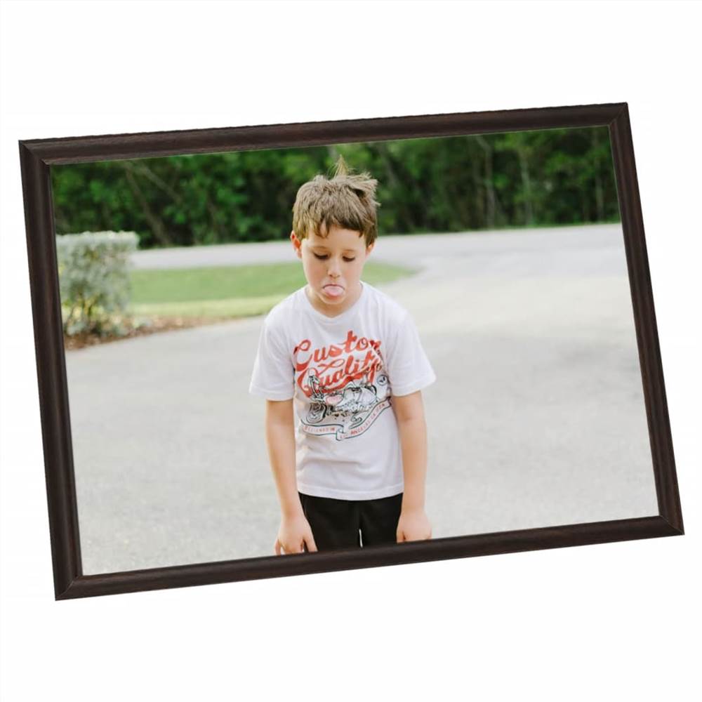 Photo Frames Collage 3 pcs for Wall or Table Black 18x24 cm MDF