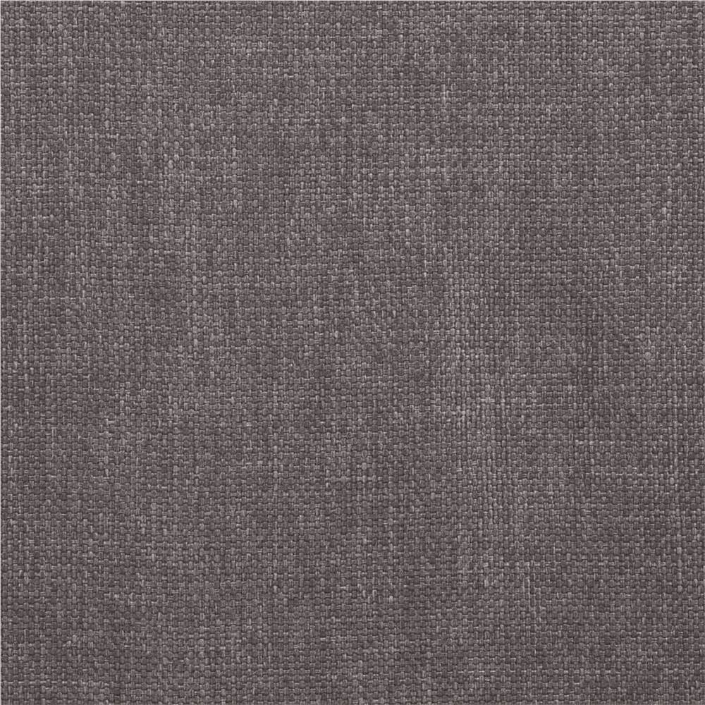Swivel Dining Chairs 4 pcs Taupe Fabric