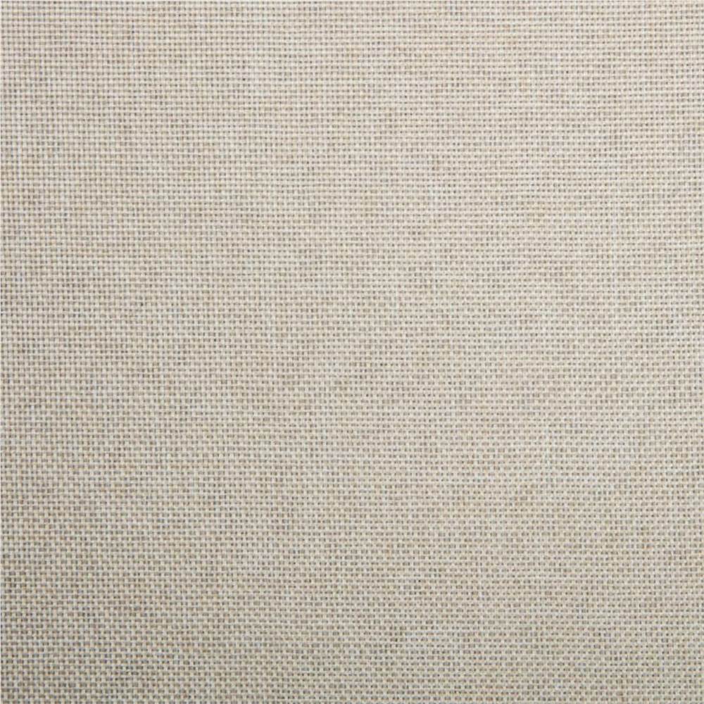 Swivel Dining Chairs 6 pcs Cream Fabric