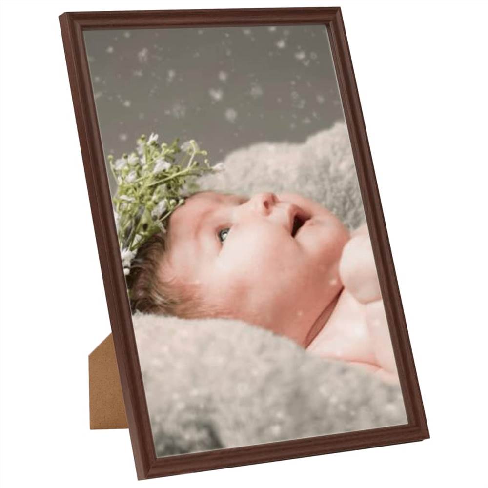 Photo Frames Collage 5 pcs for Wall or Table Dark Red 15x21 cm