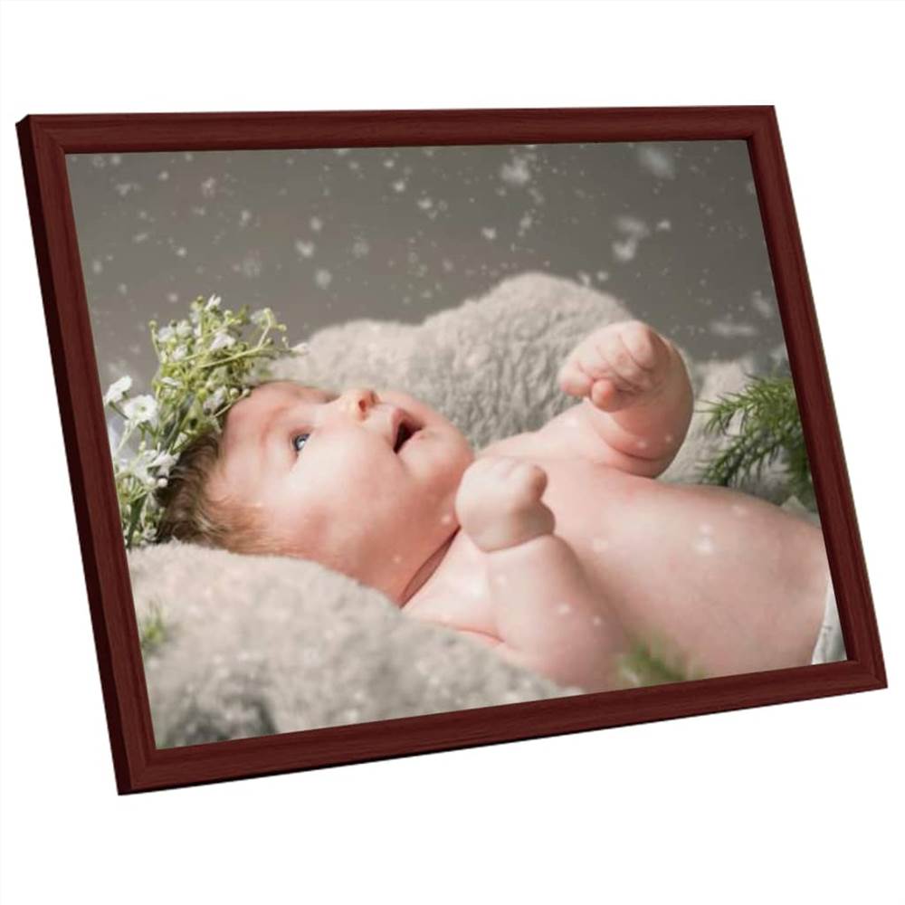 Photo Frames Collage 5 pcs for Wall or Table Dark Red 15x21 cm
